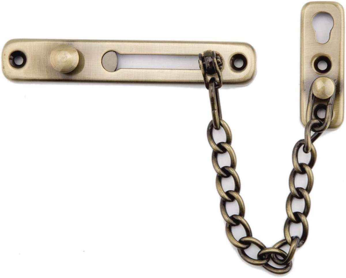Heavy Duty Roestvrij Stalen Ketting Deurslot voor Extra Beveiliging