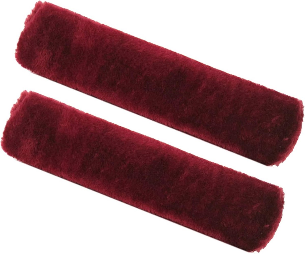 Auto Pluche Veiligheidsgordel Schouder Pad - 2 Stuks Comfortabel en Universeel
