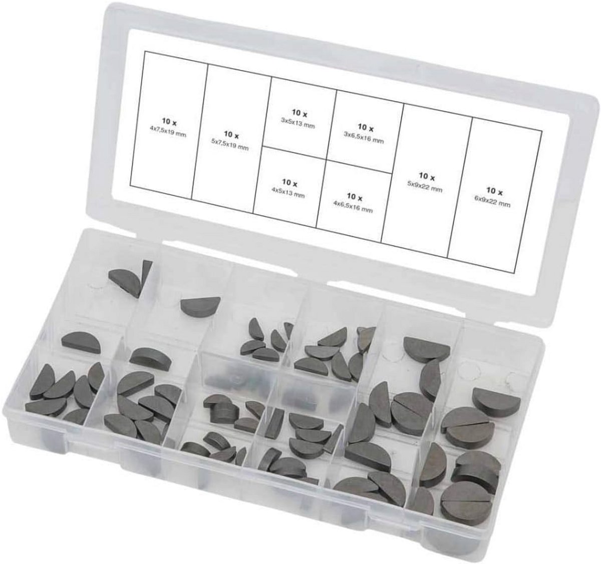 Assortiment Borgveren 80-delig - Handgereedschap voor het Fixeren van Golven