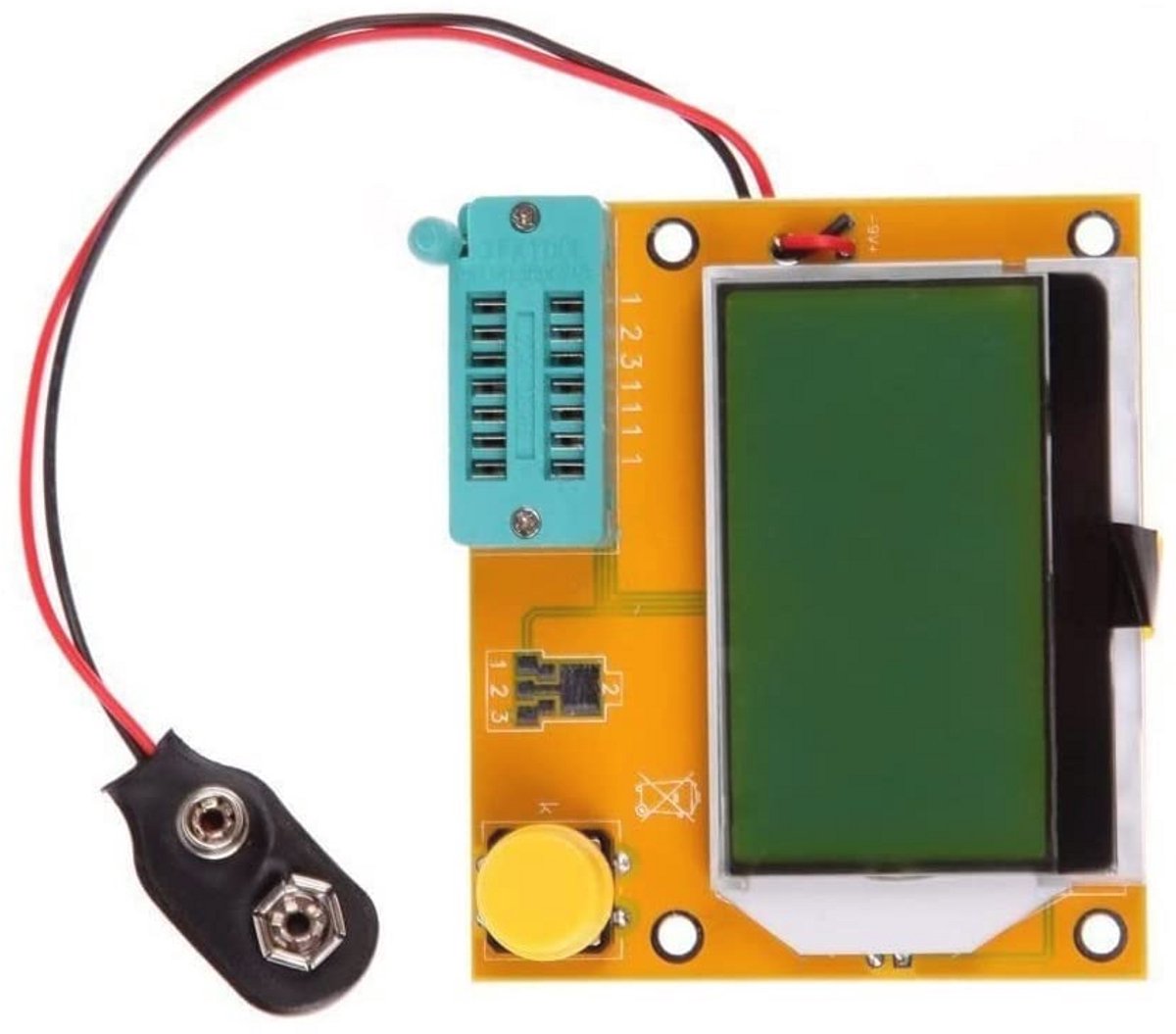 LCR-T4 ESR Meter - Transistor Tester en Capaciteitsmeter voor Elektronica