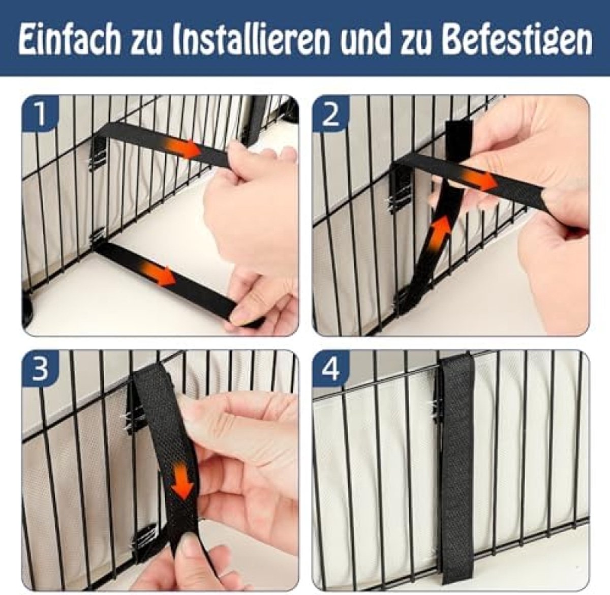 Waterdichte cavia's huisdierkooi - Oxford-stof leefruimte thumbnail 6