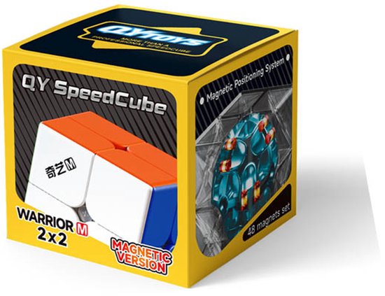 QiYi Warrior M – Magnetic & Magnetic + UV (2×2, 3×3, 4×4)