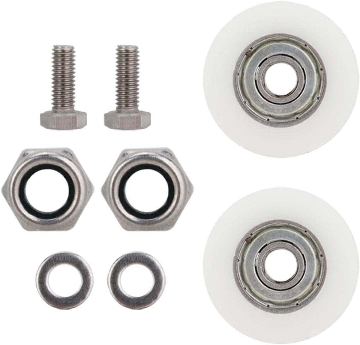 Reserveset voor deurwielen - diameter 30 mm - schuifdeuren