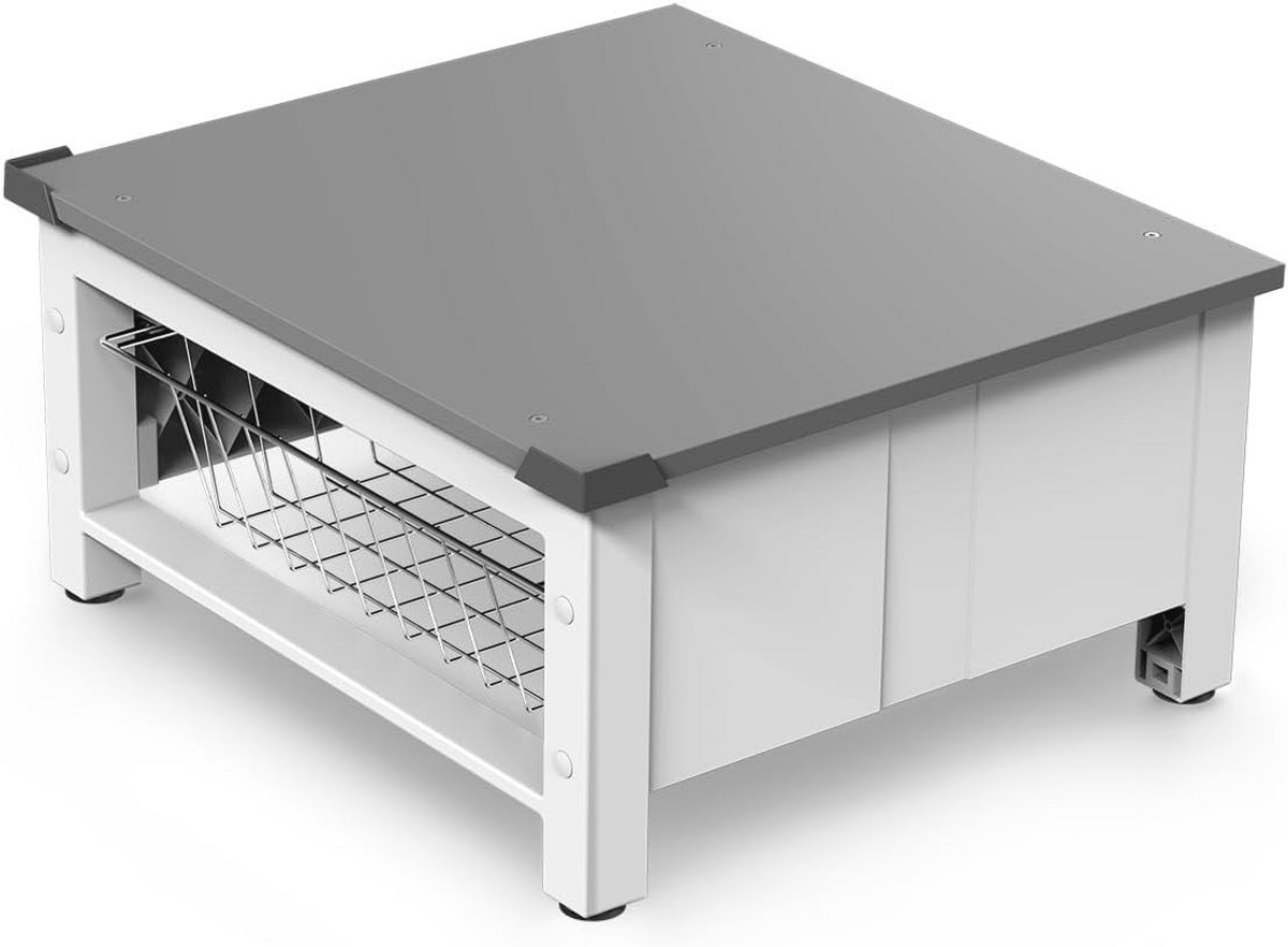 Wasmachine of Droger Verhoger met Uittrekbare Mand van 32 L Ruimtebesparend en Comfortabel