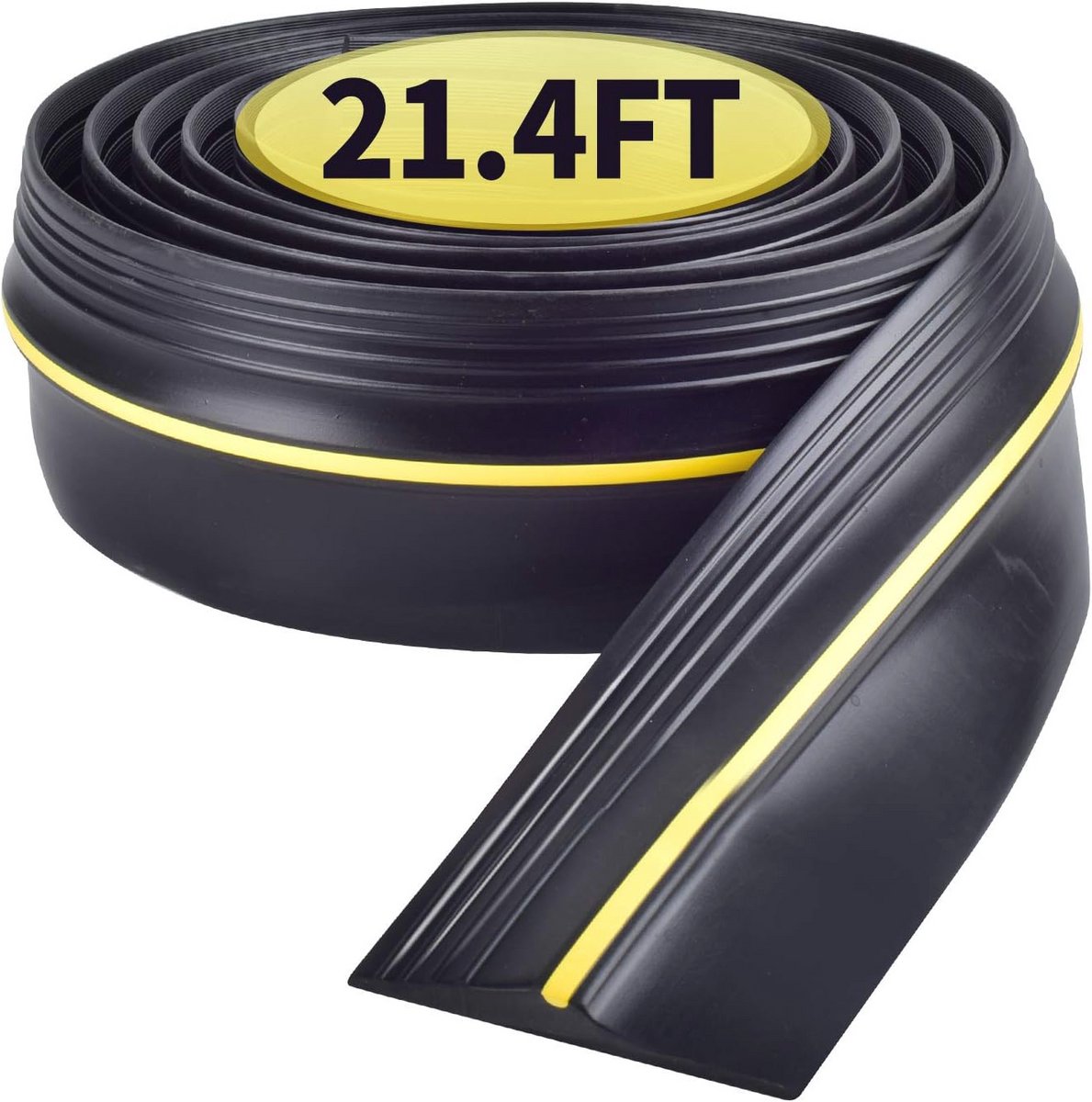 Weerbestendige Garage Deur Drempel Seal - Eenvoudig Snijden Vervangende Strip (11.5FT / 21.4FT)