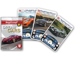 Kwartet MegaTrumpf - Droomauto's Kaartspel voor Techniekliefhebbers