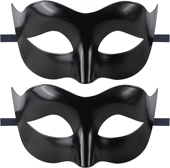 Cosplay Halfgelaatsmasker - 4 Stuks - Verstelbaar en Comfortabel