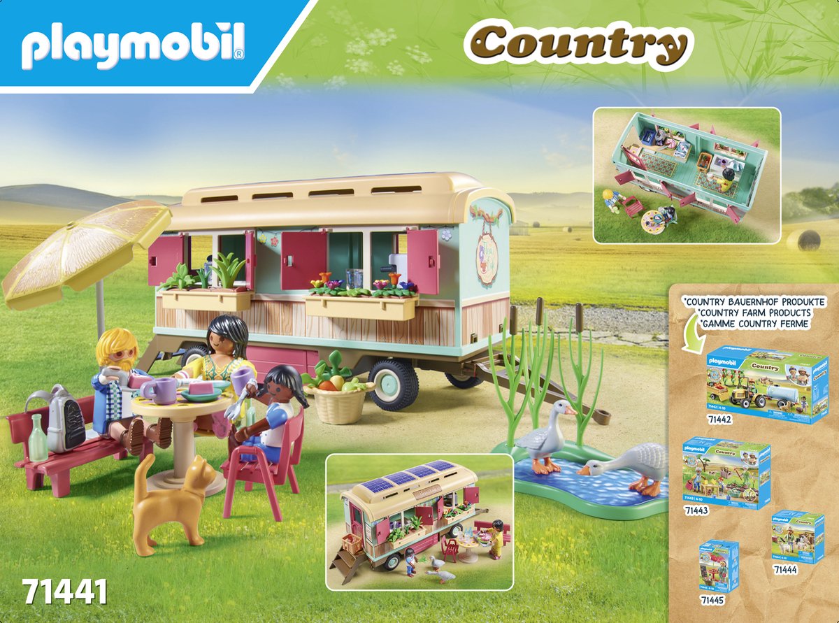 PLAYMOBIL Country Gezellig woonwagencafé - 71441 — afbeelding 6