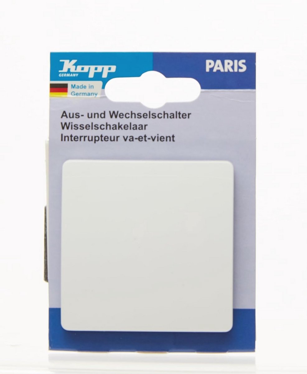 Universele Witte Schakelaar met Aardbeveiliging - 16A, 250V