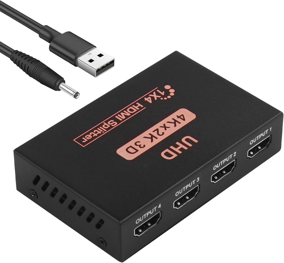 HDMI Splitsignalgever 1 In 4 Uitgangen voor 4K 3D Video