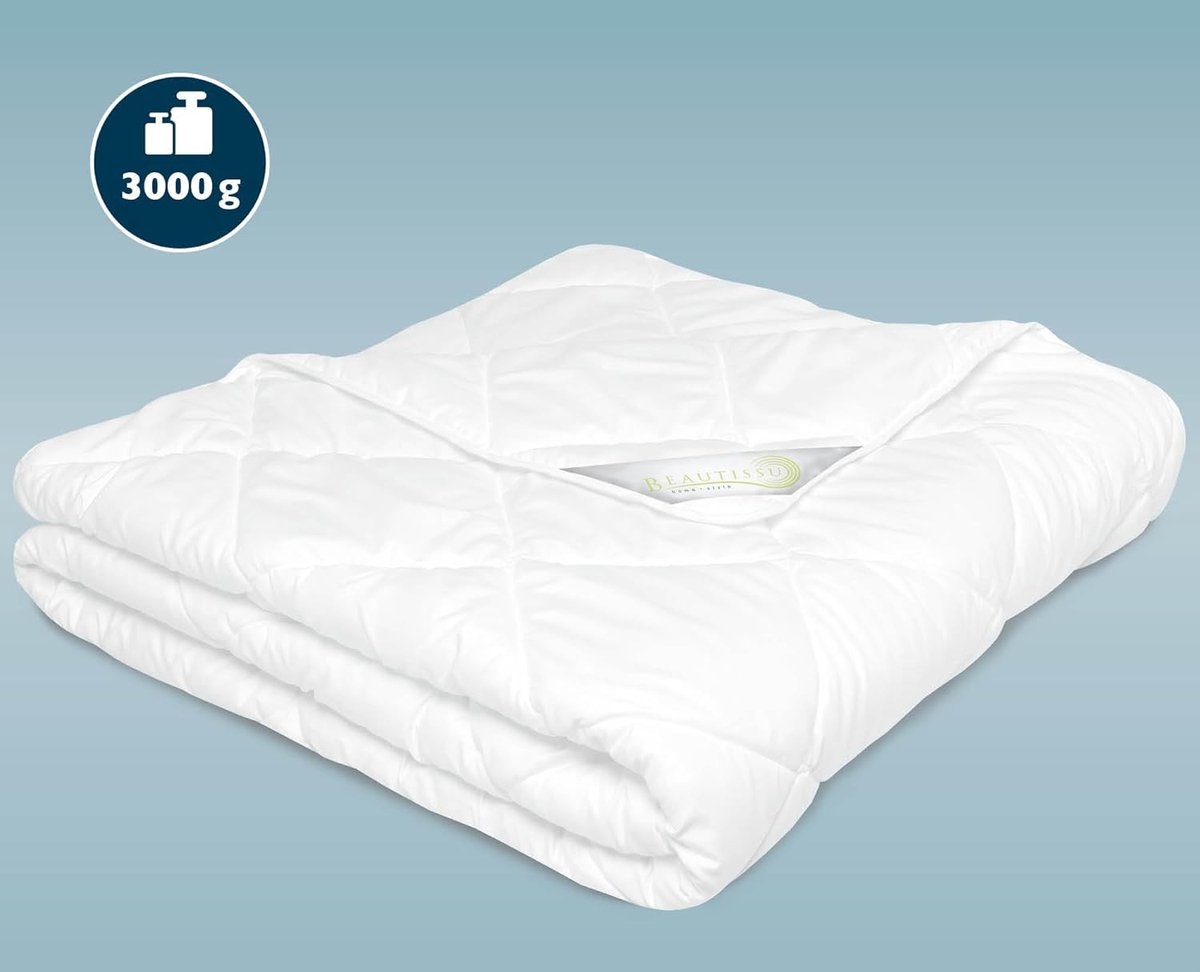 Candala Winter Dekbed 240x260 cm - Warm microvezel Winterdekbed geschikt voor mensen met allergie - Ademend dekbed voor het hele jaar - BeauNuit MD