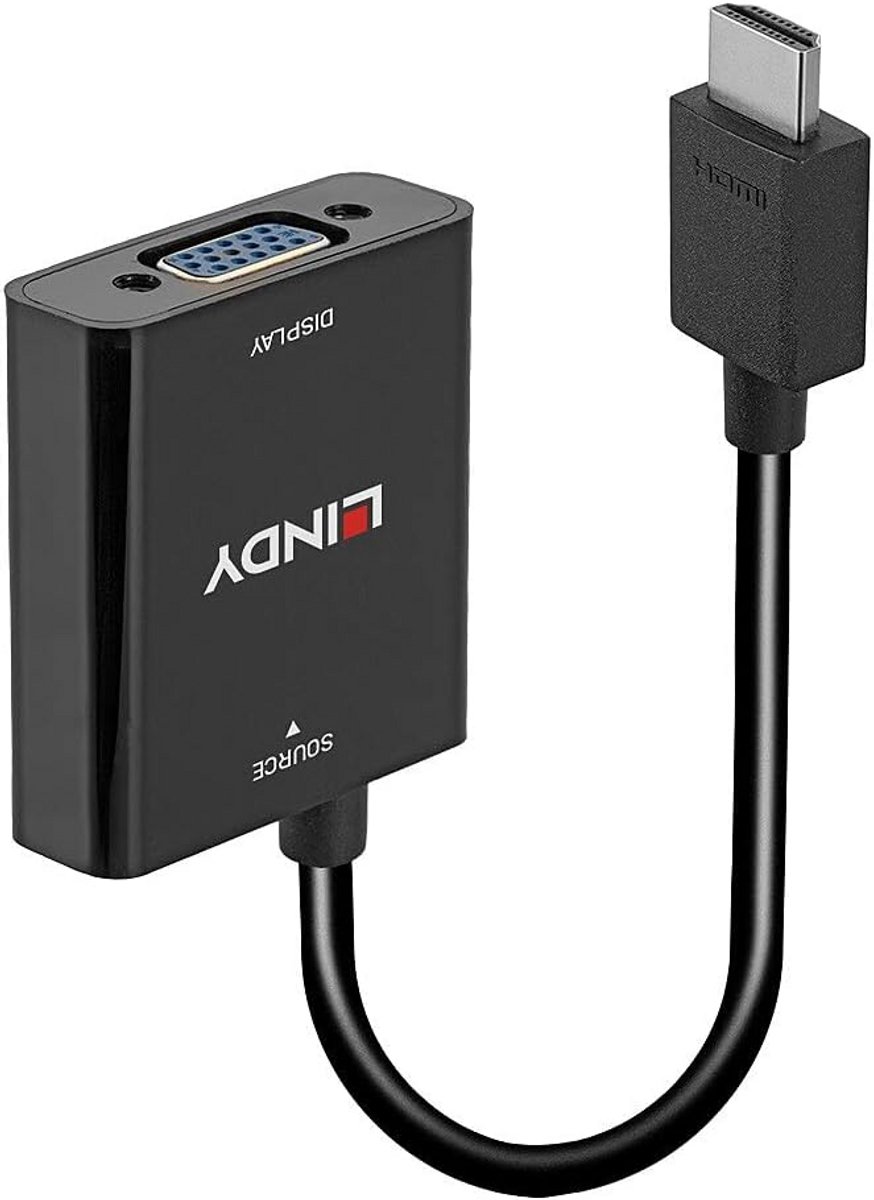 HDMI naar VGA-converter voor digitale en analoge signalen