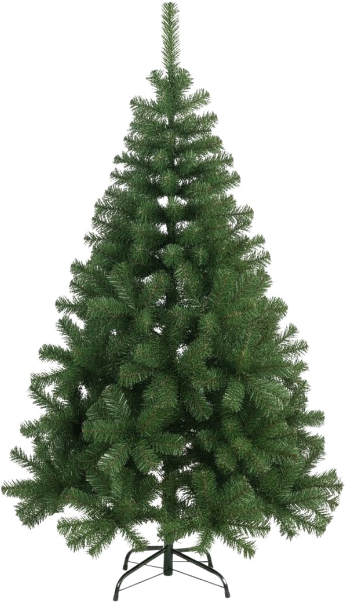 Bol.com Christmas Gifts Kunstkerstboom 120 cm - Spar voor Kerst met Kerstboomstandaard Kerstboom Kunststof - Kerstdecoratie voor... aanbieding