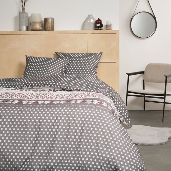 Beddengoed voor 2 personen met de print SUNSHINE JULIA - 220x240 cm | bol