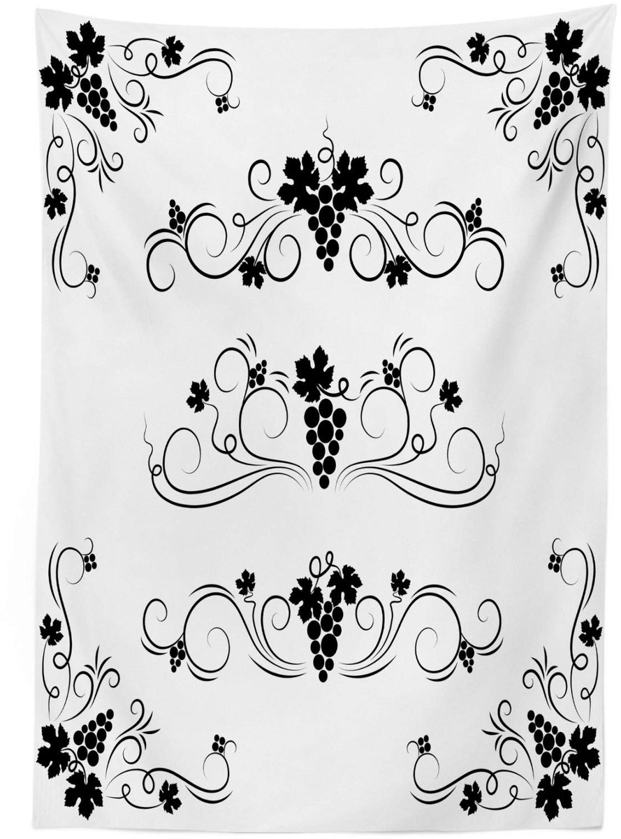 ABAKUHAUS Tafelkleed Paisley 140x240 cm – Satijnmix, Meerkleurig, Wasbaar