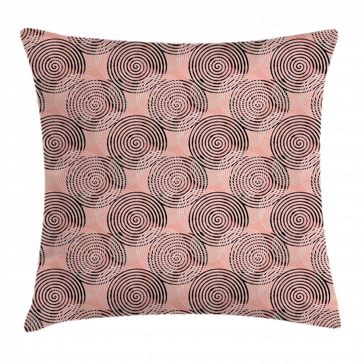ABAKUHAUS Kussensloop - Kussenhoes Geometrische – 50×50 cm – Bedrukt aan beide zijden – Wasbaar Hellblau