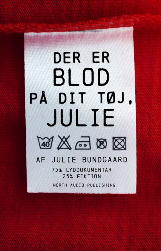 Der er blod på dit tøj, Julie - cover