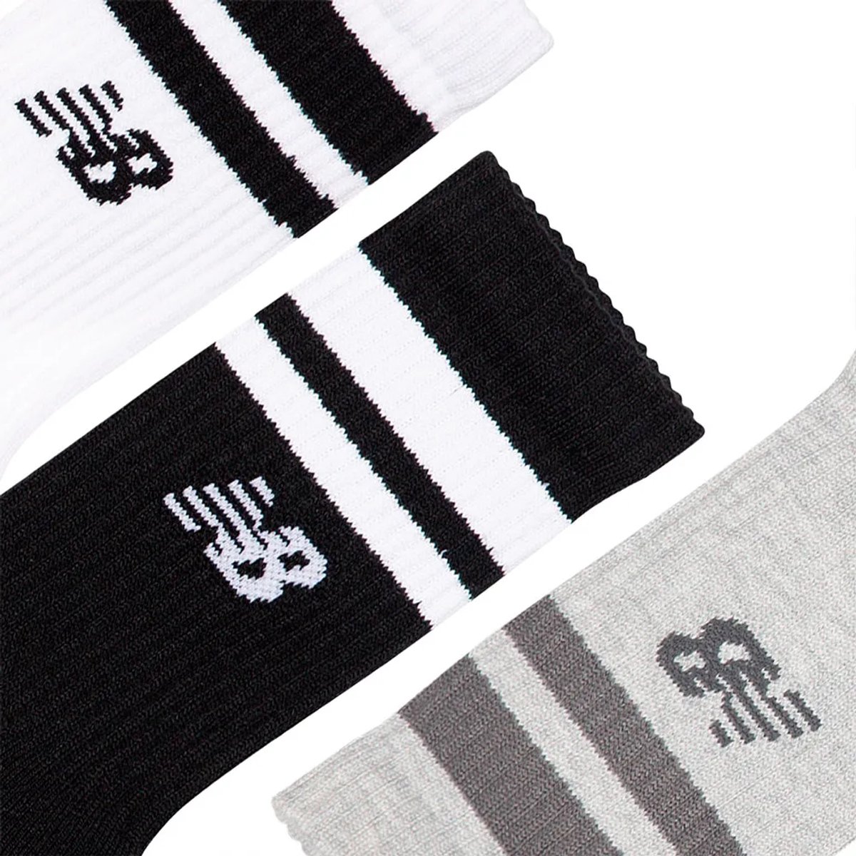 New Balance Active Premium Stripe Crew Sock Unisex Sportsokken - ASSORTED — cadeau in Cadeau-ideeën - foto 5