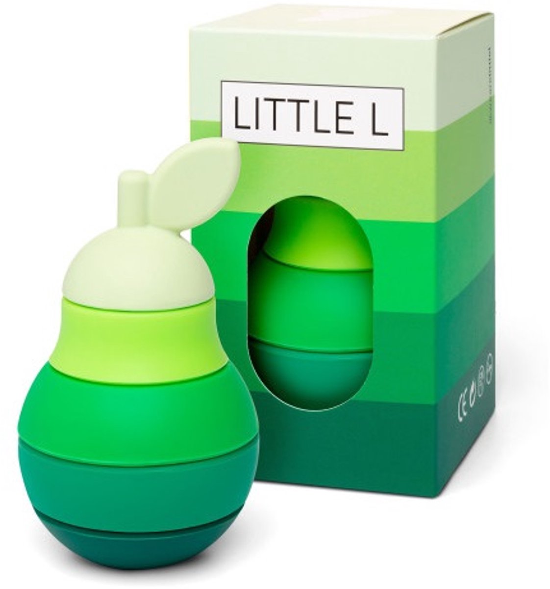 Little L Stapeltoren Peer Verloop in Groen