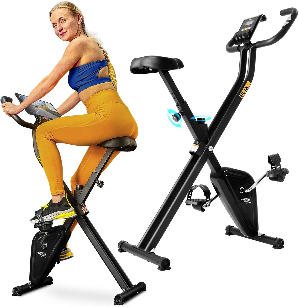 Trex Sport TX-320XB Flix - Hometrainer - Mechanisch - Trex - €99,89