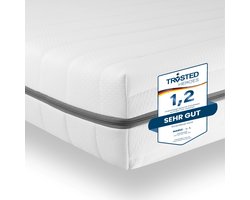 SLEEPNEO - matras 140x190 - 15 cm dik - koudschuim - H2/H3 duo hardheid - gemiddeld