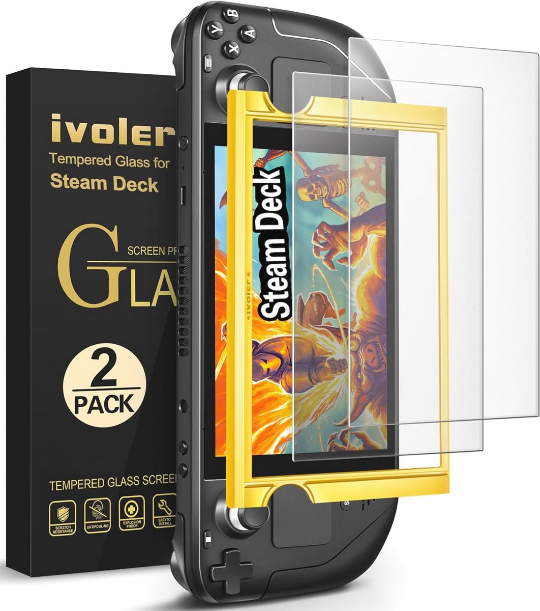 Matte Screen Protector voor Steam Deck 7.0" en OLED 7.4" - 2 Pack