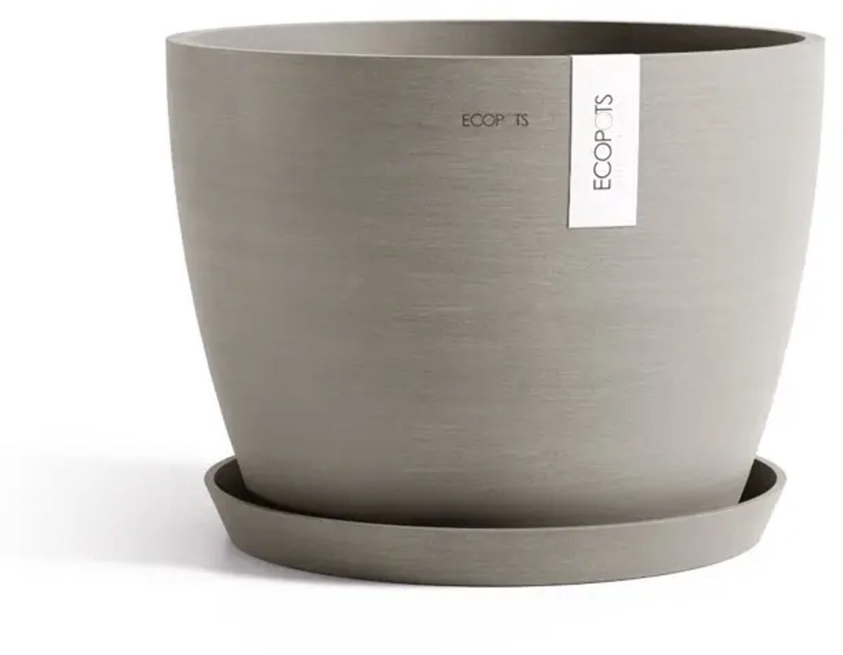 Ecopots Flower pot stockholm d45cm taupe