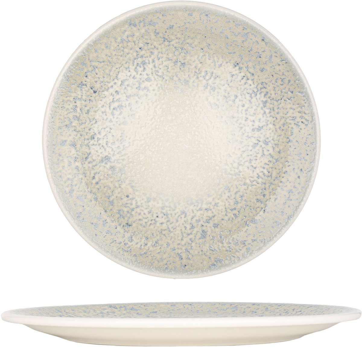 By Bone Dinerbord - Natura Ocean - Porselein - 25 cm - set van 6