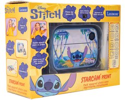 Disney Stitch Starcam® afdruk, camerapakket met instantprinter, SD-kaart en fotopersonalisatieset