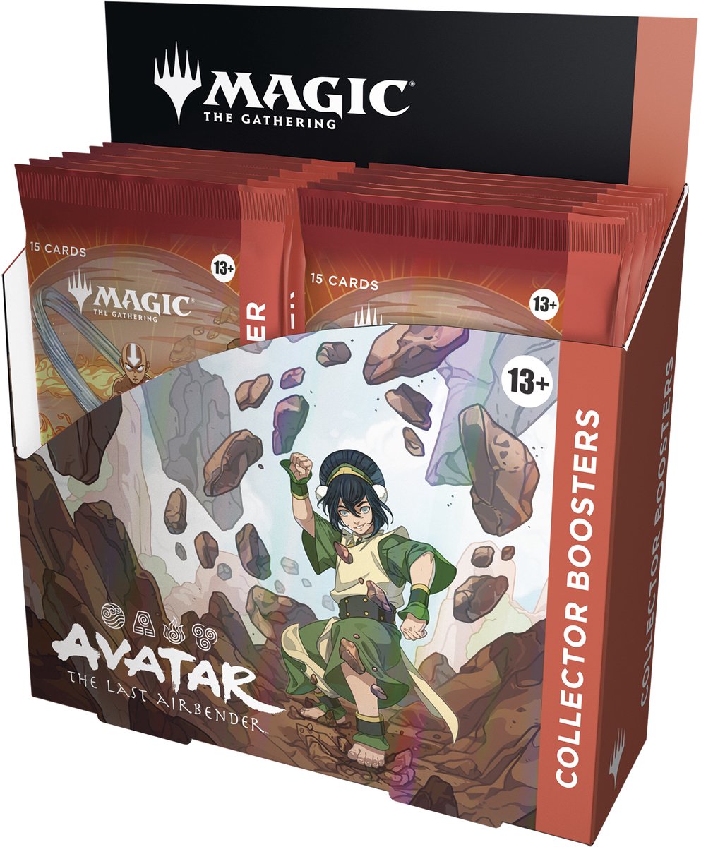Wizards of the Coast Magic the Gathering TCG Avatar The Last Airbender Universes Beyond-Collector Booster Display (Diversen) Nieuw
