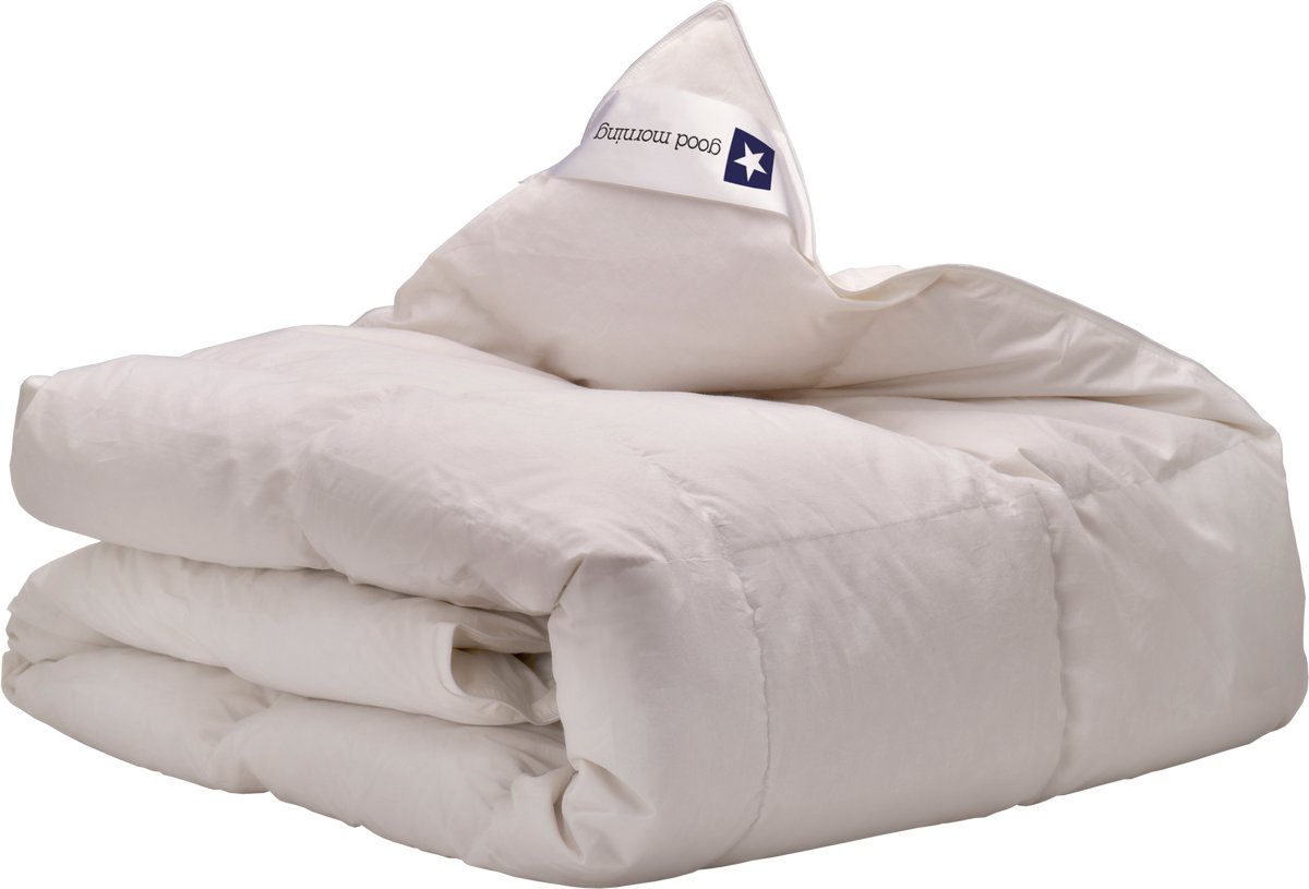 Good Morning dekbed effen kleur - Dekbed 200x200 cm - Wit