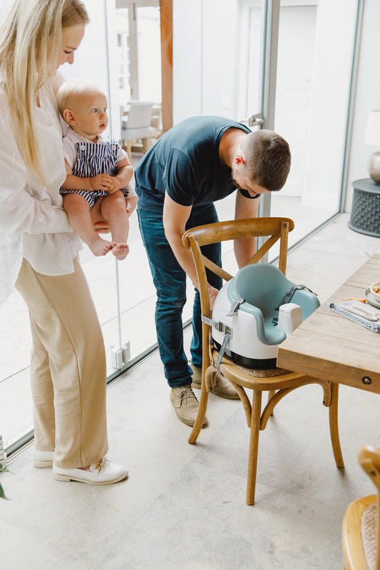 Bumbo Multi Seat Salt Bush - Mat blauw - Kinderstoel - Kinderzetel - Babystoel - Stoelverhoger - Multifunctioneel van Bumbo — afbeelding 4