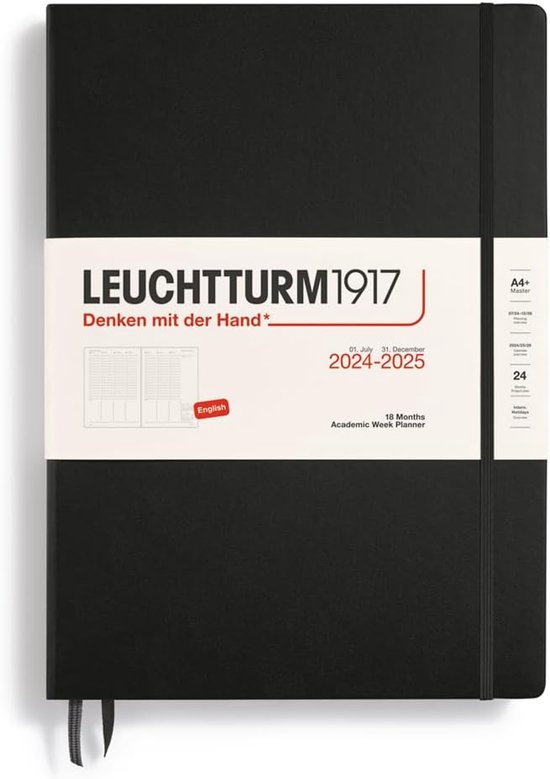 Daily Planner 2026 Master (A4 ) Black | Doplnky z u