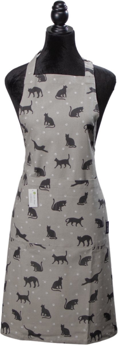 Schort - Cat - Kat - Cadeau voor haar - Kerst cadeau - Keukenschort