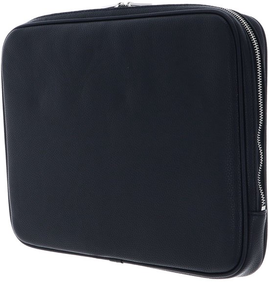 Porte-ordinateur Classic Grained Navy
