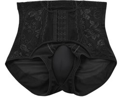 Gaff Ondergoed voor Crossdressers - Tucking Slipje voor een Perfect Silhouet - Zwart - Maat L