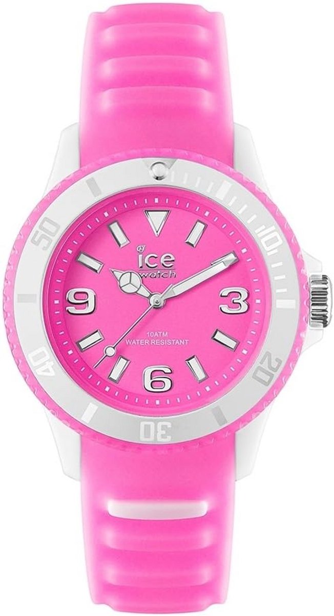 Unisex Roze Analoge Quartz Horloge met Silikon Band