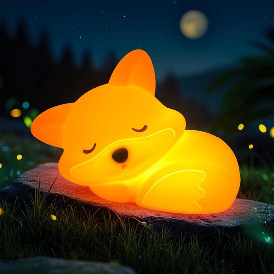 Vitdipy - LED Fox Nachtlampje