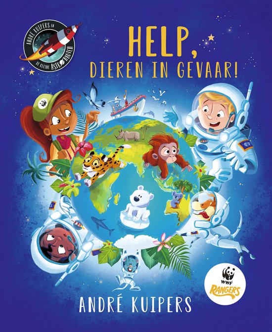 André Kuipers - Help, dieren in gevaar! - cover
