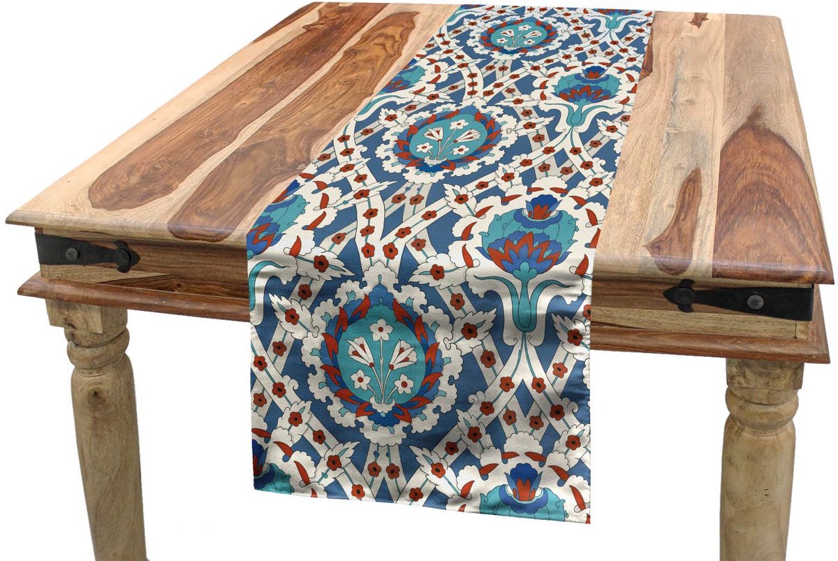 Abakuhaus Oosterse tafelrok – 40x300 cm – Polyester – Veelkleurig