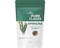 Pure Spirulina Vloekorrel Voer voor Siervissen en Ongewervelde Dieren - Hoogwaardige Voeding voor Zoet- en Zeewateraquaria