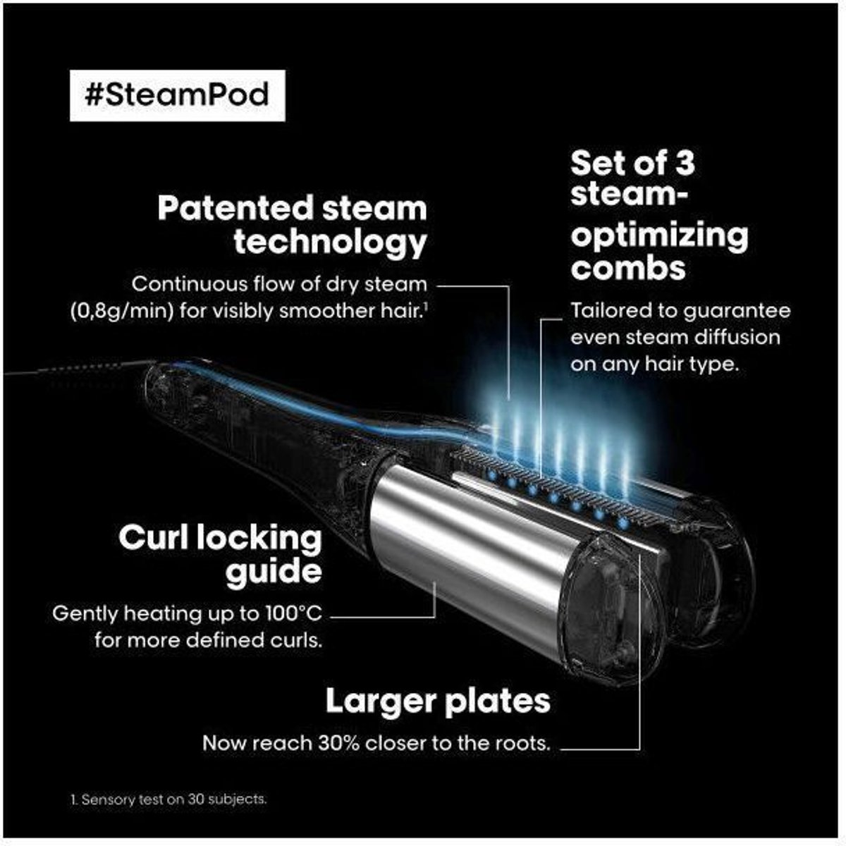 L'Oréal Professionnel Steampod 4.0 Stijltang met Stoom - afbeelding 2