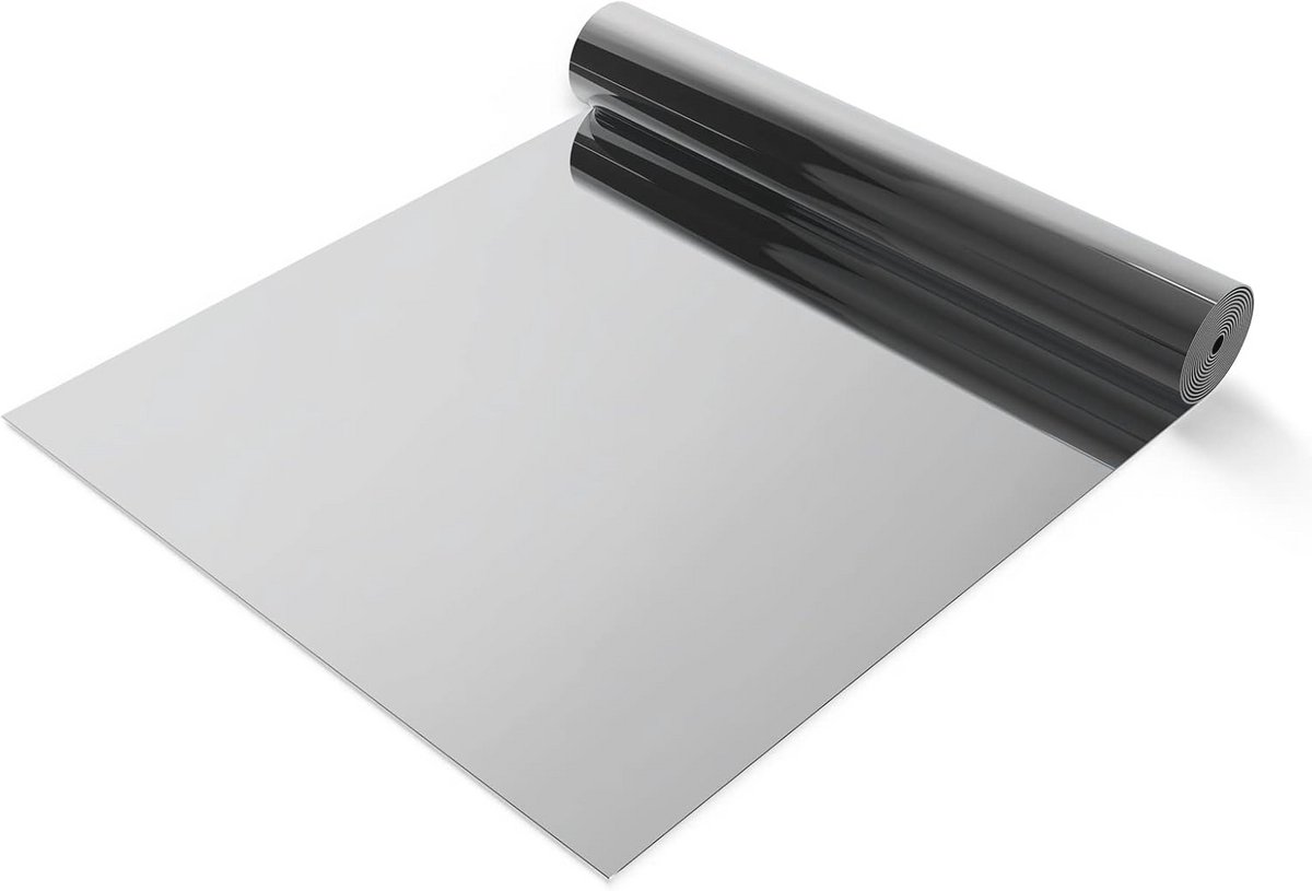 Reflecterende Mylar filmrol 10 cm x 50 cm - Duurzame PET folie voor optimale plantengroei