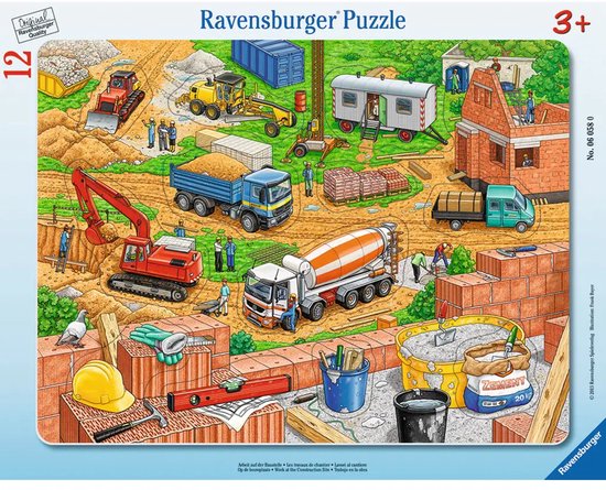 Ravensburger 00.006.058 Puzzle à formes 12 pièce(s) Ville