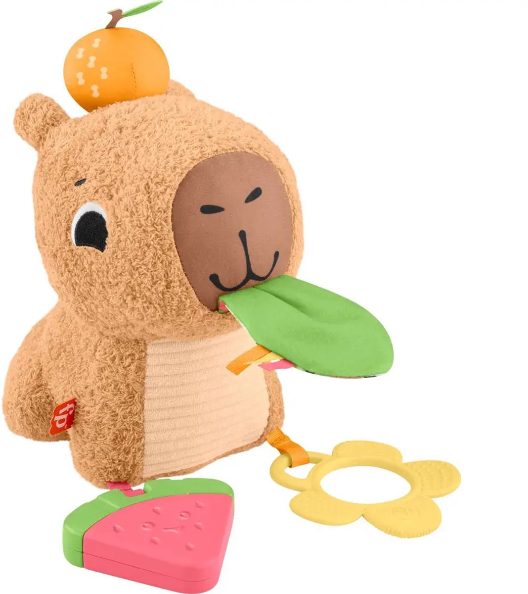 Lange Capybara Pluche Knuffel – 58 Cm, Gespierd En Schattig, Zacht Knuffelkussen Voor Kinderen En Volwassenen