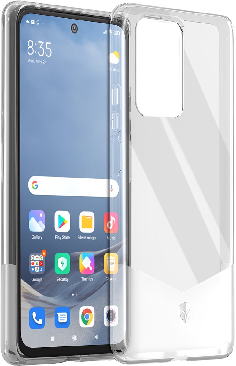 Force Case, Versterkte hoes voor Xiaomi 11T / 11T Pro PURE, Transparant