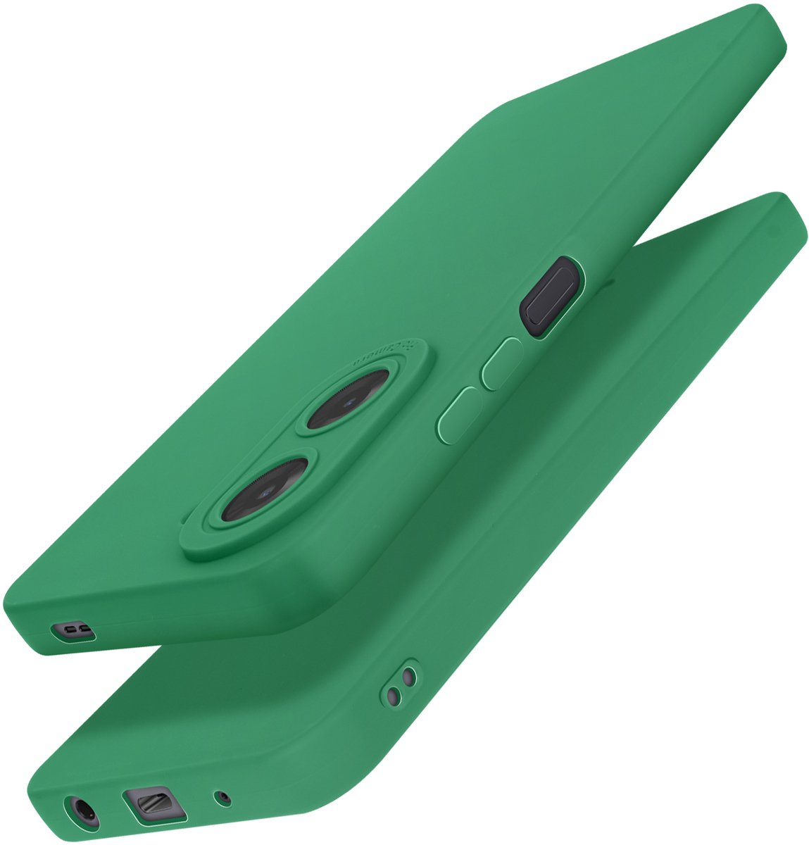 Avizar Dekking Geschikt voor Xiaomi Redmi A5 Silicone Glad Camera Blok Beschermd, Groen
