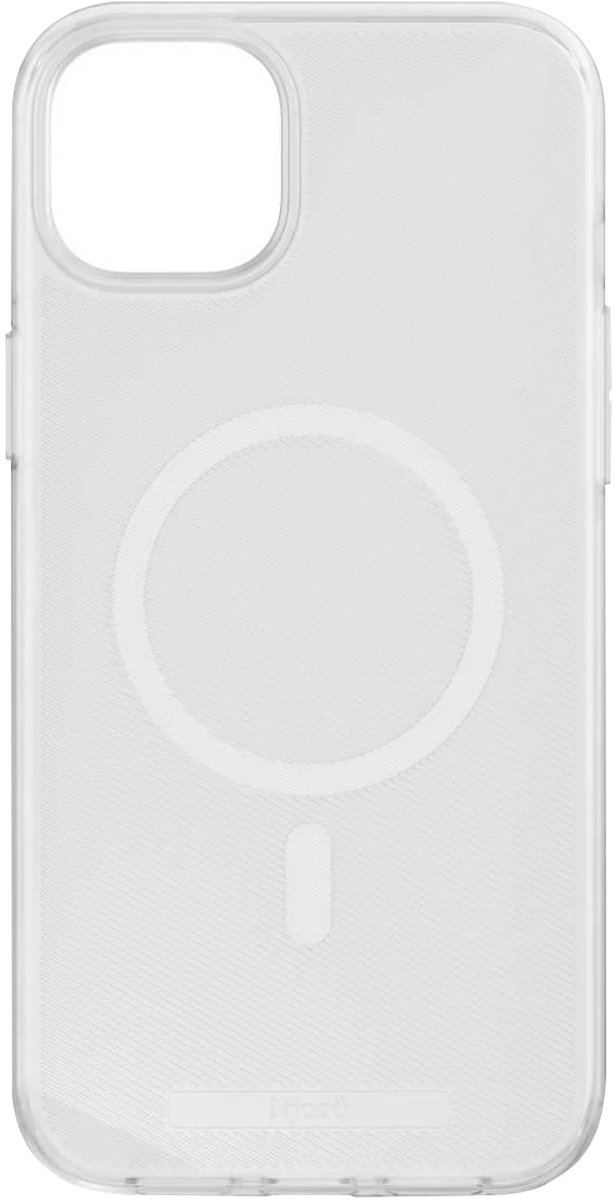 Njord Collections Hoesje geschikt voor iPhone 15 Plus - 100% GRS Slim - Mag compatibel - Duurzaam materiaal - Transparant