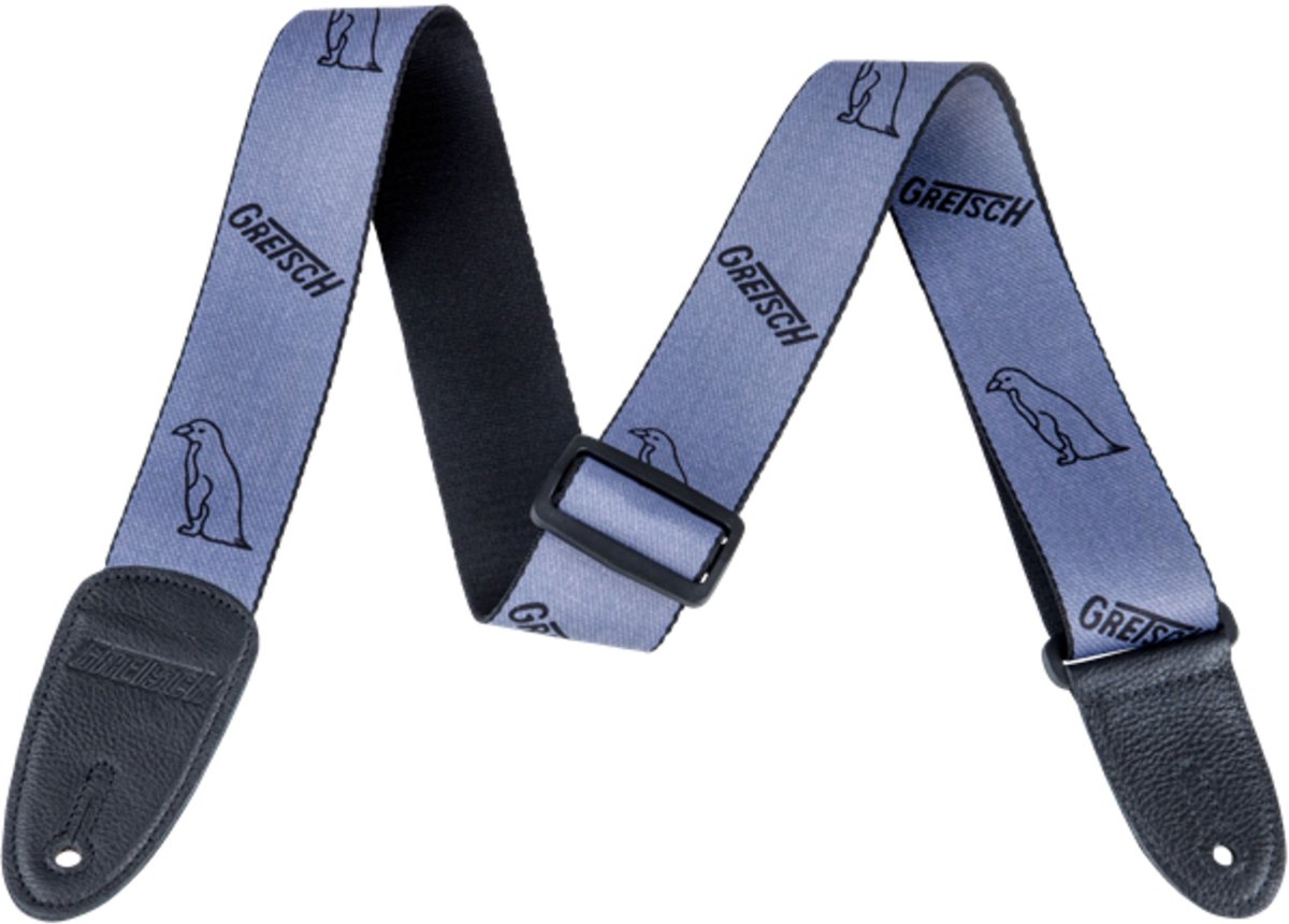 Gretsch Gray Penguins Strap - Gitaarband