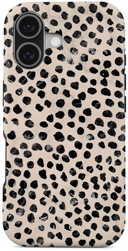 Coque arrière robuste Burga compatible MagSafe pour iPhone 17 - Latte aux amandes